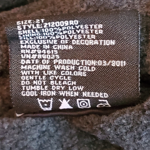 Protection System Boys Rain Or Snow Jacket, Toddler Size 2T, Great Condition - Picture 9 of 12